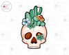 Floral Skull 1- Wild West
