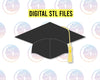 STL Digital File for Grad Cap