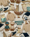 STL Digital Files for Nautical Baby - Designs by Chantel @TheCookieGallery