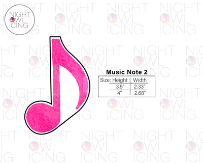 Music Note 1 - Disco Cowgirl Collection
