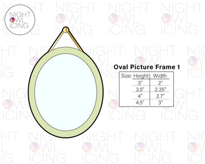 Oval Picture Frame 1