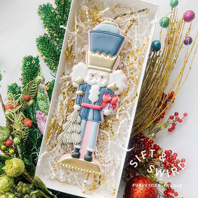 STL Digital File for 9.5” Tall Nutcracker - Collaboration with Marilyn @siftandswirl