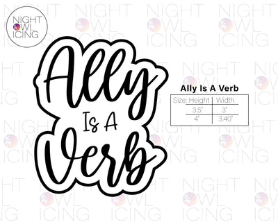 Ally Is A Verb