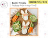 STL Digital Files for Bunny Treats - Designs by Melissa @MissyPSweets