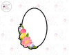 Chloe Floral Oval Plaque