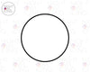Circle Round Plaque - Single or Nested