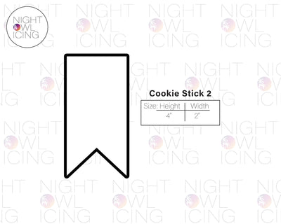 Cookie Stick 2 Plaque