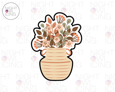 Floral Jug Vase