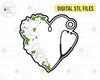 STL Digital Files for Floral Stethoscope