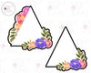 Floral Tri Plaques - Chelsie and Anna Triangles
