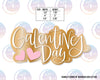 STL Digital Files of of Galentine's Day Hand Lettered Cookie Cutter
