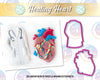 Healing Heart - White Coat & Anatomical Heart Designer Set by Sarmie Sister Sweets