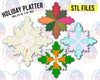 STL Digital Files for Holiday Platter Cookie Cutter