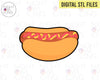 STL Digital File for Hot Dog
