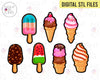 STL Digital Files for Ice Cream Cones and Popsicles