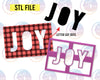 STL Digital File for Joy Plaque 2-in-1 Cutter