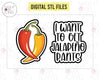 STL Digital Files for Jalapenos + Jalapeno Pun Valentine's Day Set