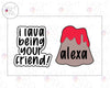 I Lava Being Your Friend + Volcano2 : 2 Piece Set
