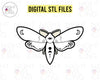 STL Files For Moon Moth