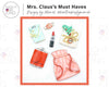 Mrs Claus' Must Have Cookie Cutter Set - Designs by Murrah @BurntCookieByMurrah