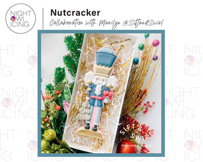 Tall Nutcracker - Collaboration with Marilyn @siftandswirl