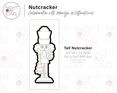 Tall Nutcracker - Collaboration with Marilyn @siftandswirl