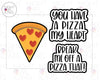 Pizza + Pizza Pun Valentine's Day Set
