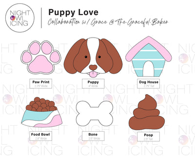 Puppy Love - Design Collaboration with Grace @TheGracefulBaker