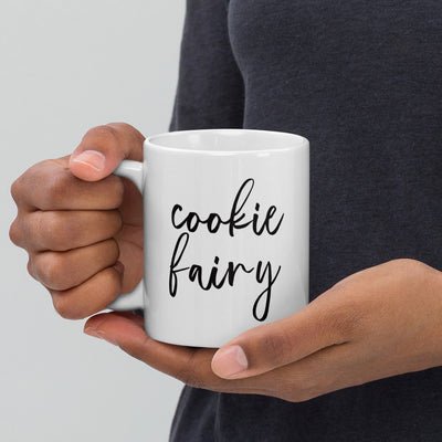 Cookie Fairy White Glossy Mug
