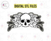 STL Digital Files For Skull Bouquet