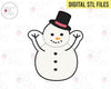 STL Digital Files for Snowman