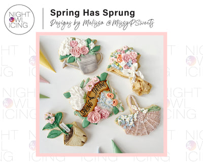 Spring Has Sprung - Designs by Melissa @MissyPSweets