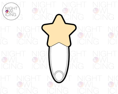 Star Safety Pin