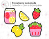 Strawberry Lemonade - Design Collaboration with Grace @TheGracefulBaker