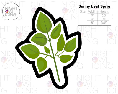 Sunny Leaf Sprig