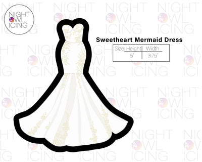 Sweetheart Mermaid Wedding Dress