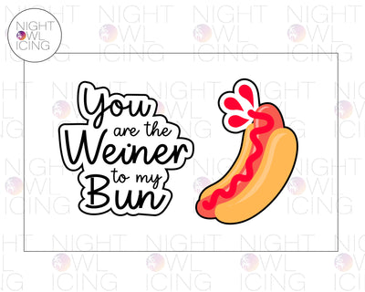 Wiener to My Bun + Hot Dog2 Valentine's Day Set