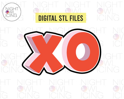 STL Digital Files for XO
