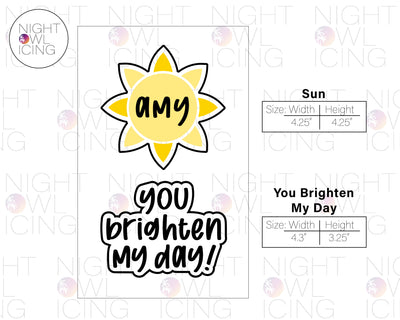 You Brighten My Day + Sun 2 Set