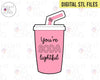 STL Digital File Drink Cup 2