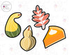 Fall Autumn Essentials Bundle - Gourd, Pie, Sprig
