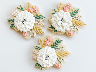 STL Digital Files for Mila Floral Bouquet Cookie Cutter