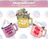 Mugnificent Mug and Stacking Toppings 4Pc - Design by Blayre at @getsweetAF