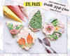 STL FILES for Caley's 4 Fave Cookie Cutter Plaques for Palette Knife Class  - Caley's Sweetly Painted Cookies