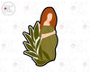 Pregnant Woman with Greenery